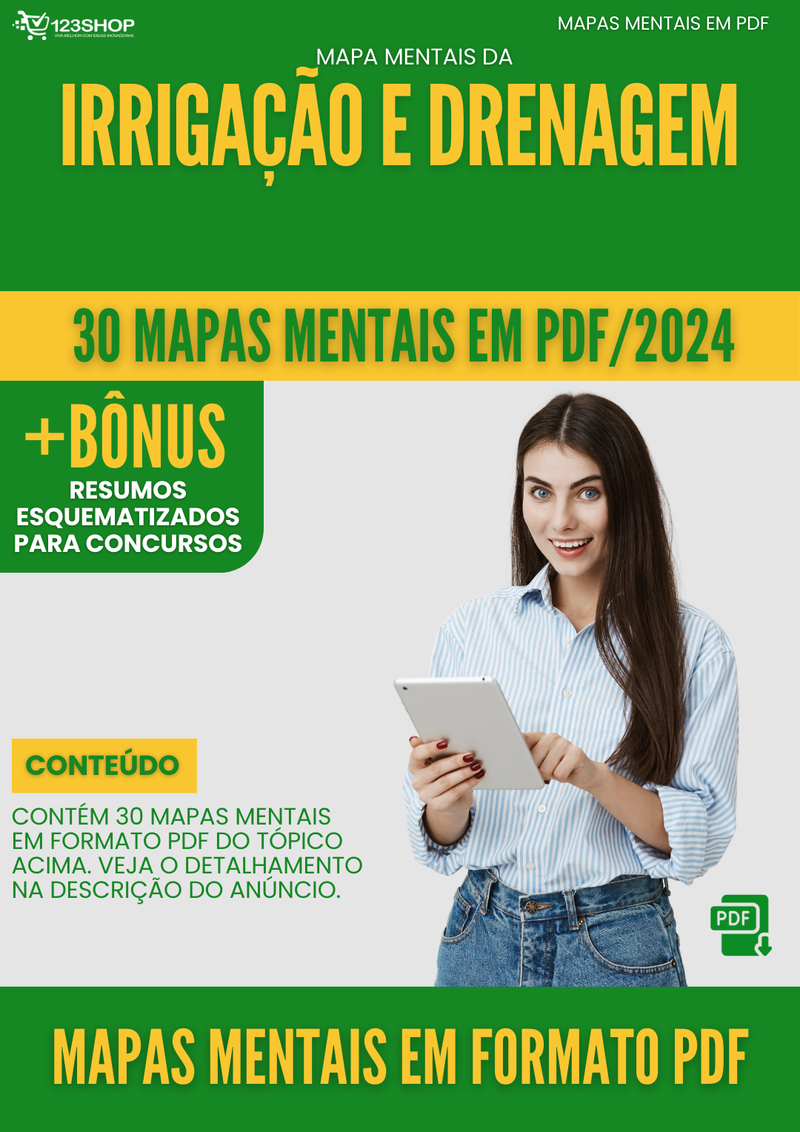 Mapas Mentais de Irrigação E Drenagem | loja123shop