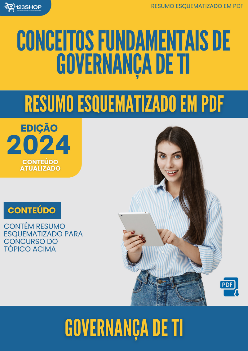 Resumo Esquematizado de Governança De Ti Sobre Conceitos Fundamentais De Governança De Ti para Concursos | loja123shop
