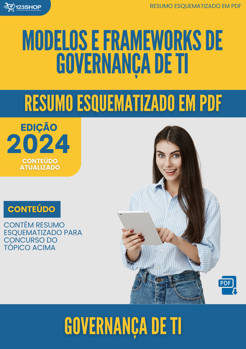 Resumo Esquematizado de Governança De Ti Sobre Modelos E Frameworks De Governança De Ti para Concursos | loja123shop