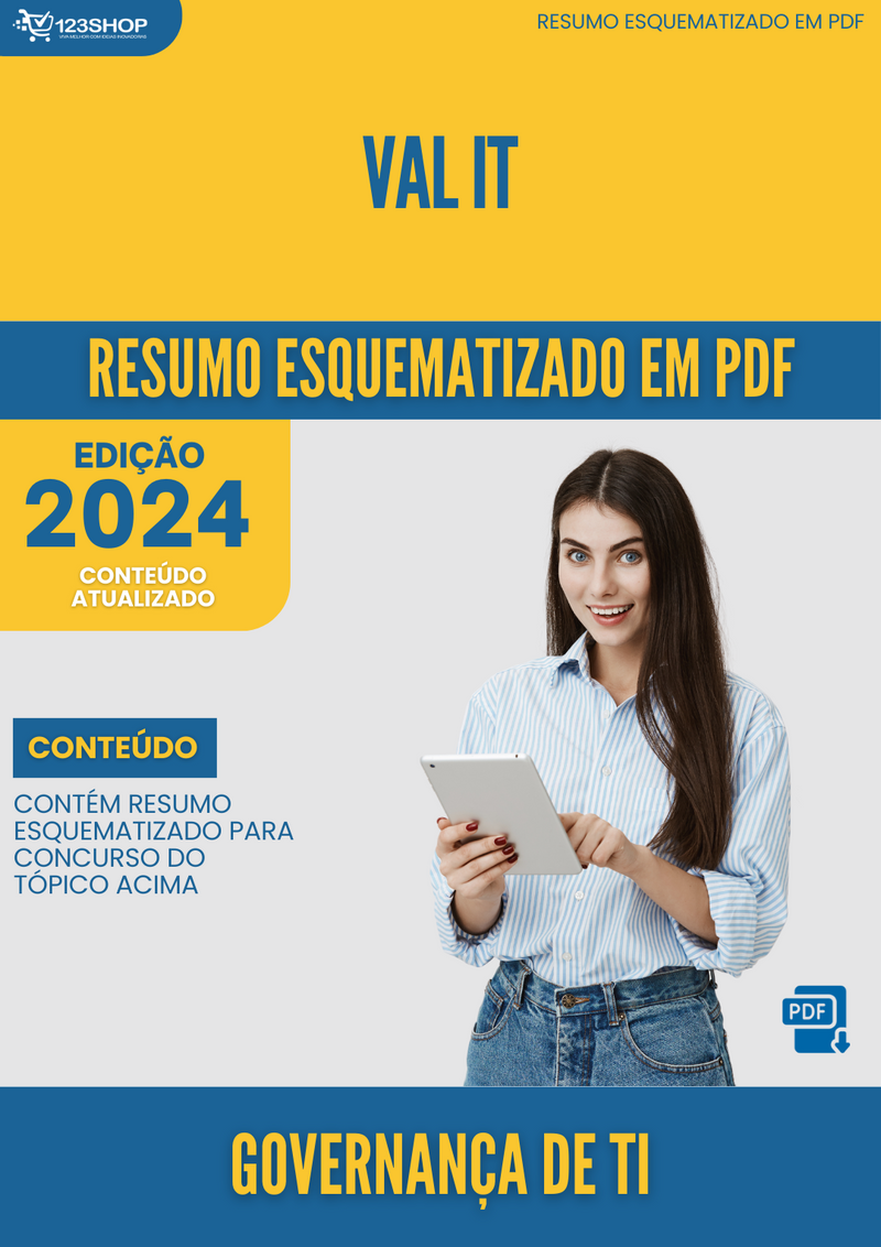 Resumo Esquematizado de Governança De Ti Sobre Val It para Concursos | loja123shop