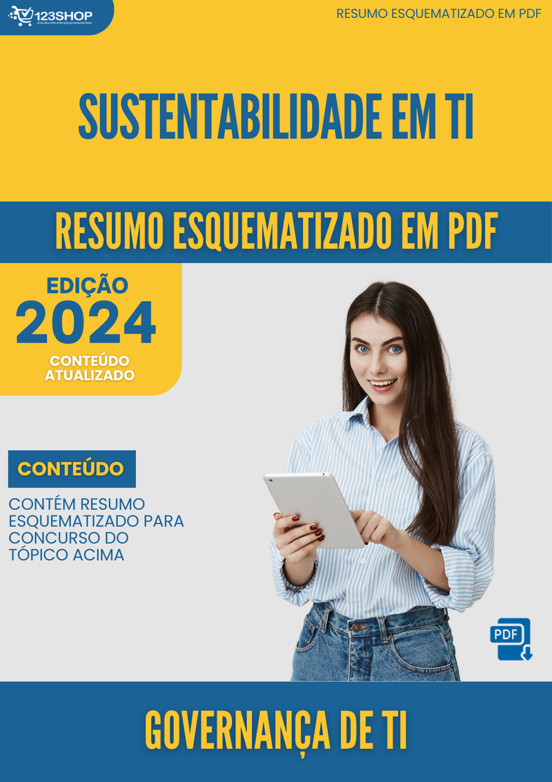 Resumo Esquematizado de Governança De Ti Sobre Sustentabilidade Em Ti para Concursos | loja123shop