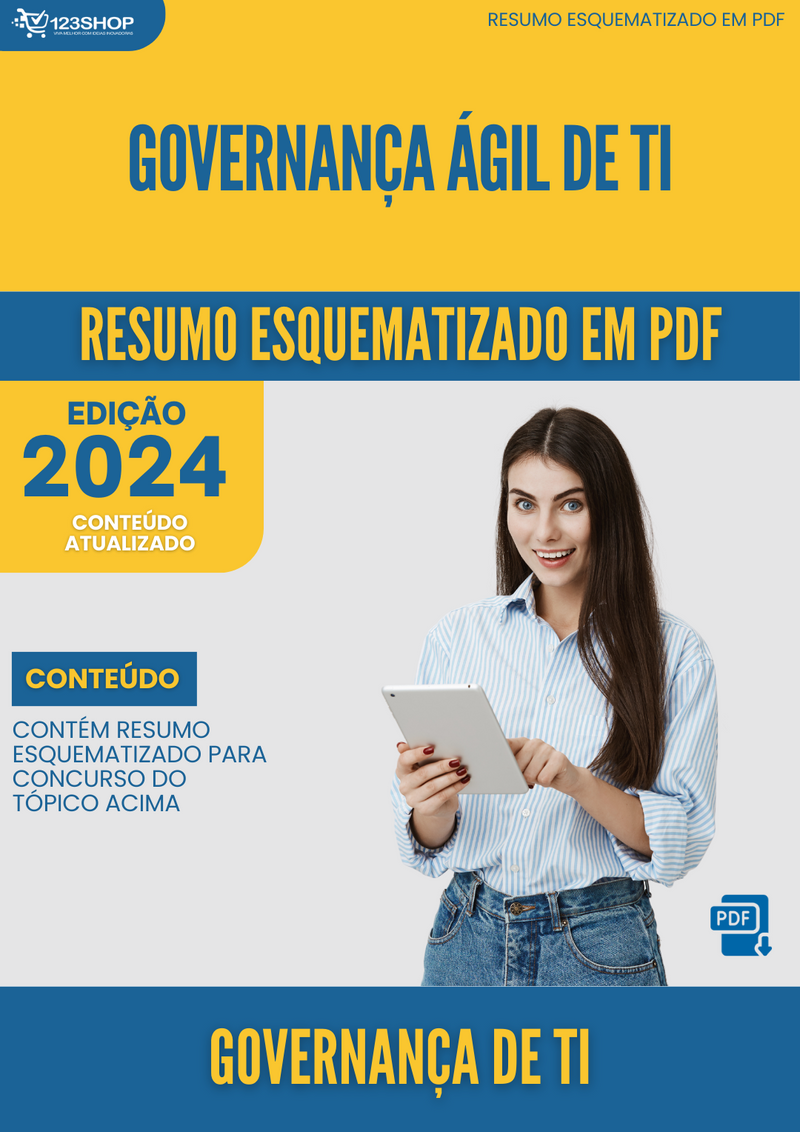 Resumo Esquematizado de Governança De Ti Sobre Governança Ágil De Ti para Concursos | loja123shop