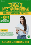 Mapas Mentais de Técnicas De Investigação Criminal | loja123shop