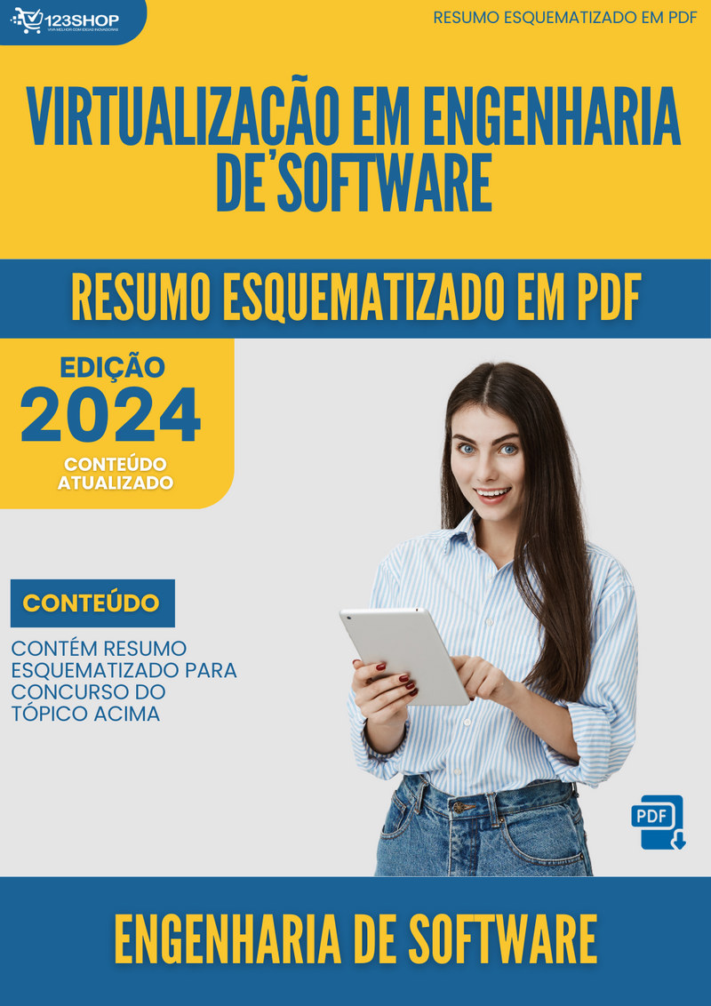 Resumo Esquematizado de Engenharia De Software Sobre Virtualização Em Engenharia De Software para Concursos | loja123shop