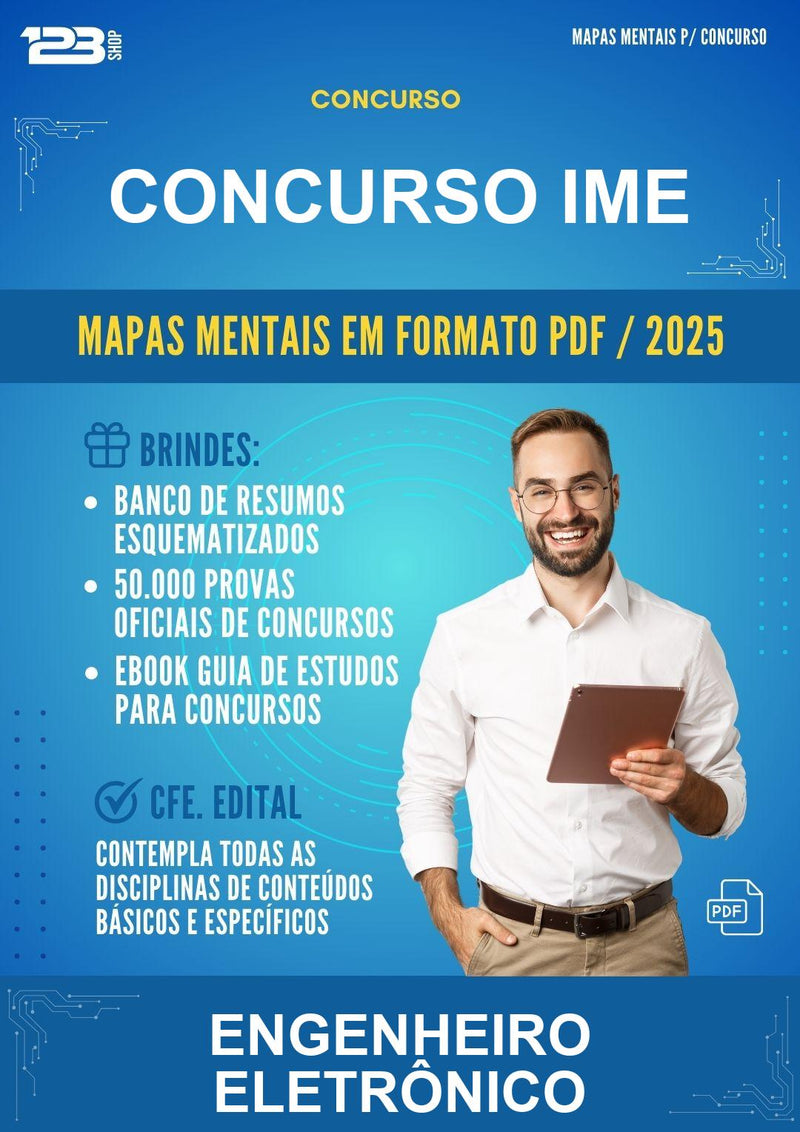 Mapas Mentais para o Concurso Ime para Engenheiro Eletrônico