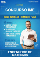 Mapas Mentais para o Concurso Ime para Engenheiro de Materiais