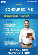 Mapas Mentais para o Concurso Ime para Engenheiro Cartográfico