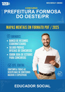 Mapas Mentais para o Concurso Prefeitura Formosa do Oeste/PR para Educador Social