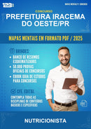 Mapas Mentais para o Concurso Prefeitura Iracema do Oeste/PR para Nutricionista
