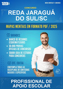 Mapas Mentais para o Concurso Reda Jaraguá do Sul/SC para Profissional de Apoio Escolar