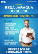 Mapas Mentais para o Concurso Reda Jaraguá do Sul/SC para Professor de Educação Física
