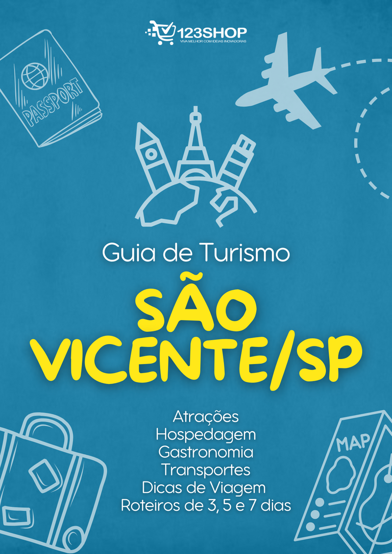 Guia de Turismo de São Vicente/Sp | loja123shop