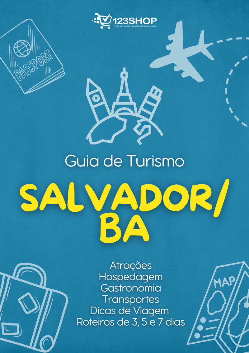 Guia de Turismo de Salvador/Ba | loja123shop