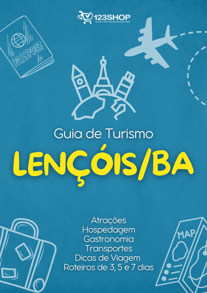 Guia de Turismo de Lençóis/Ba | loja123shop