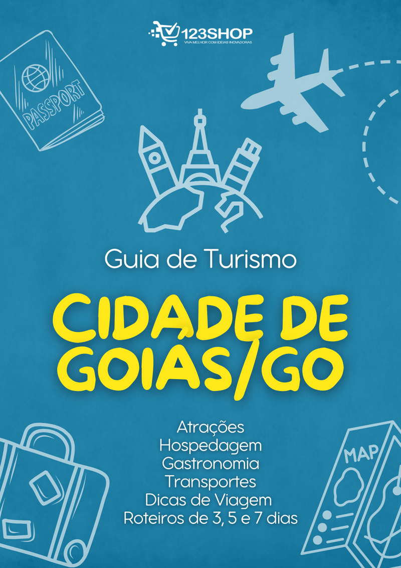 Guia de Turismo de Cidade De Goiás/Go | loja123shop