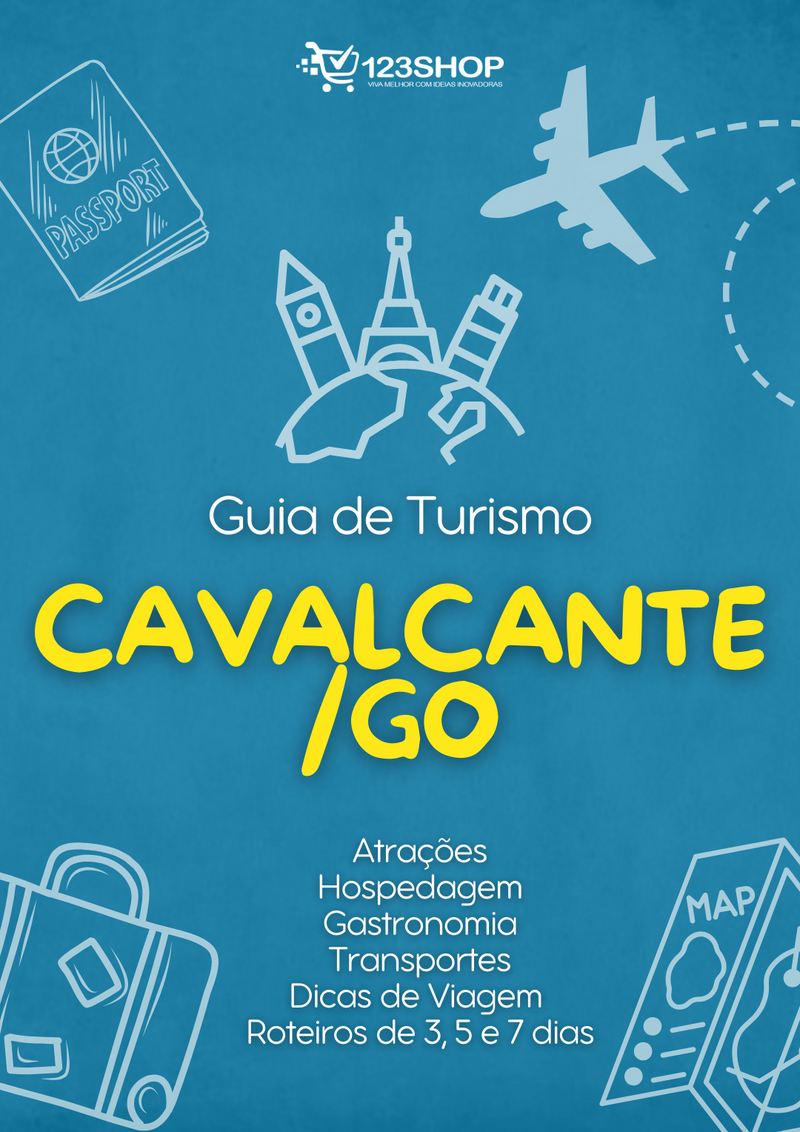 Guia de Turismo de Cavalcante/Go | loja123shop