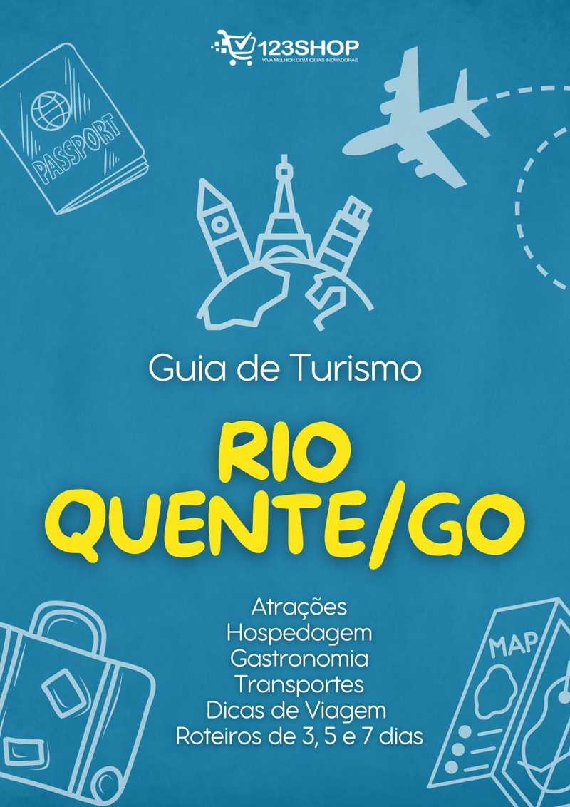 Guia de Turismo de Rio Quente/Go | loja123shop