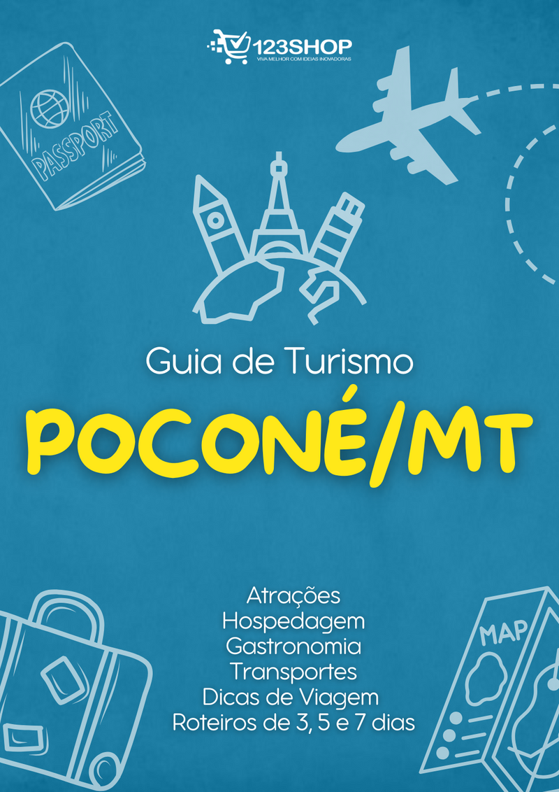 Guia de Turismo de Poconé/Mt | loja123shop