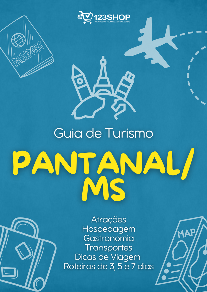 Guia de Turismo de Pantanal/Ms | loja123shop