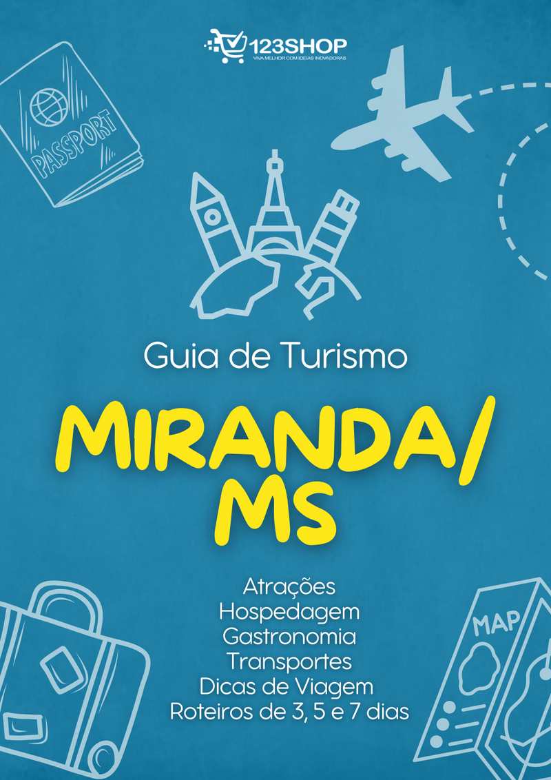 Guia de Turismo de Miranda/Ms | loja123shop