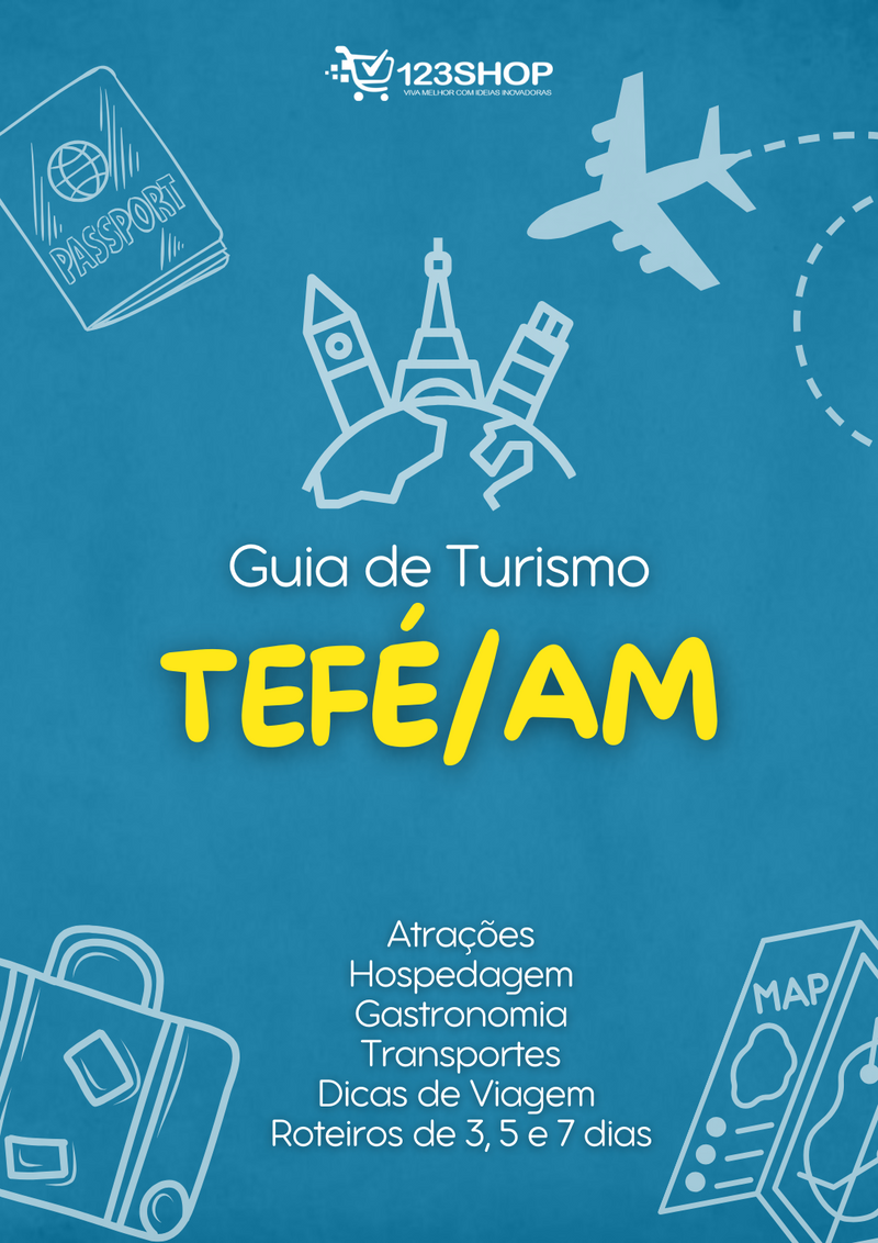 Guia de Turismo de Tefé/Am | loja123shop