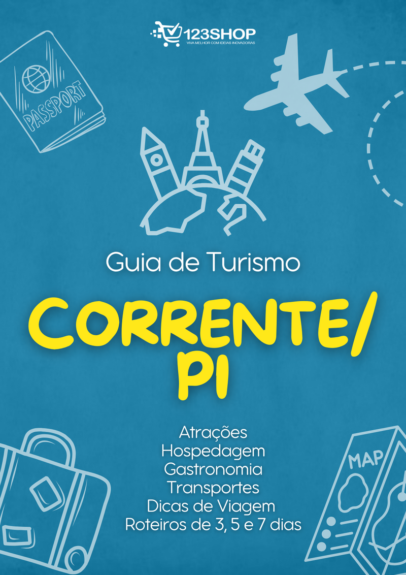 Guia de Turismo de Corrente/Pi | loja123shop