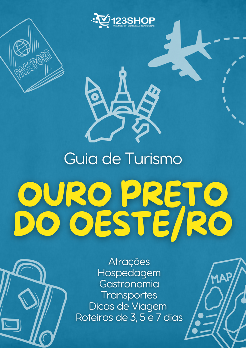 Guia de Turismo de Ouro Preto Do Oeste/Ro | loja123shop