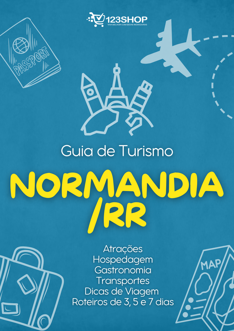 Guia de Turismo de Normandia/Rr | loja123shop