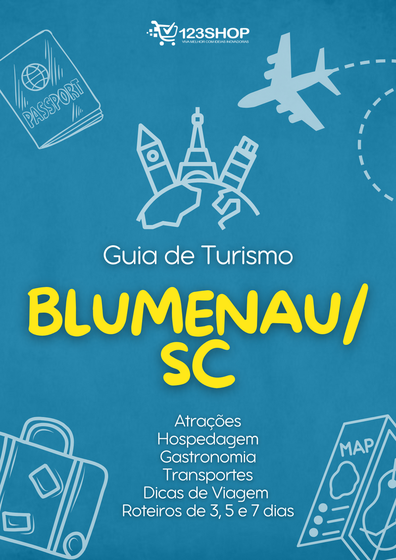 Guia de Turismo de Blumenau/Sc | loja123shop