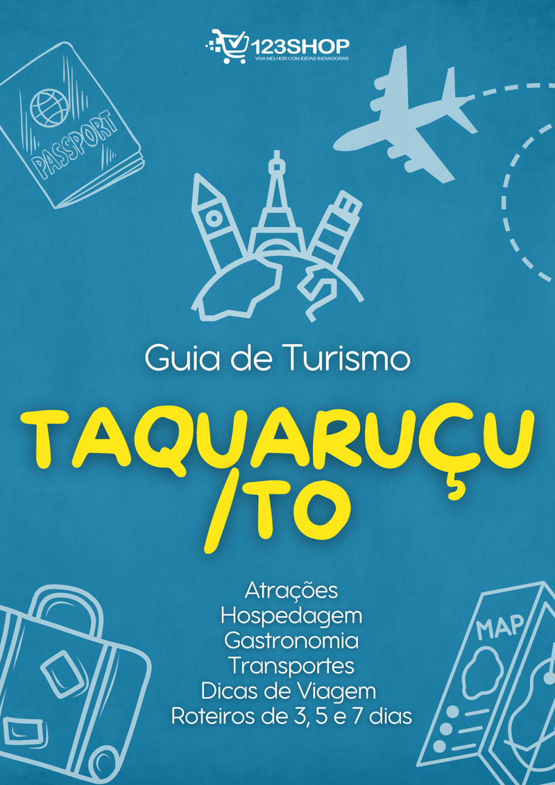 Guia de Turismo de Taquaruçu/To | loja123shop