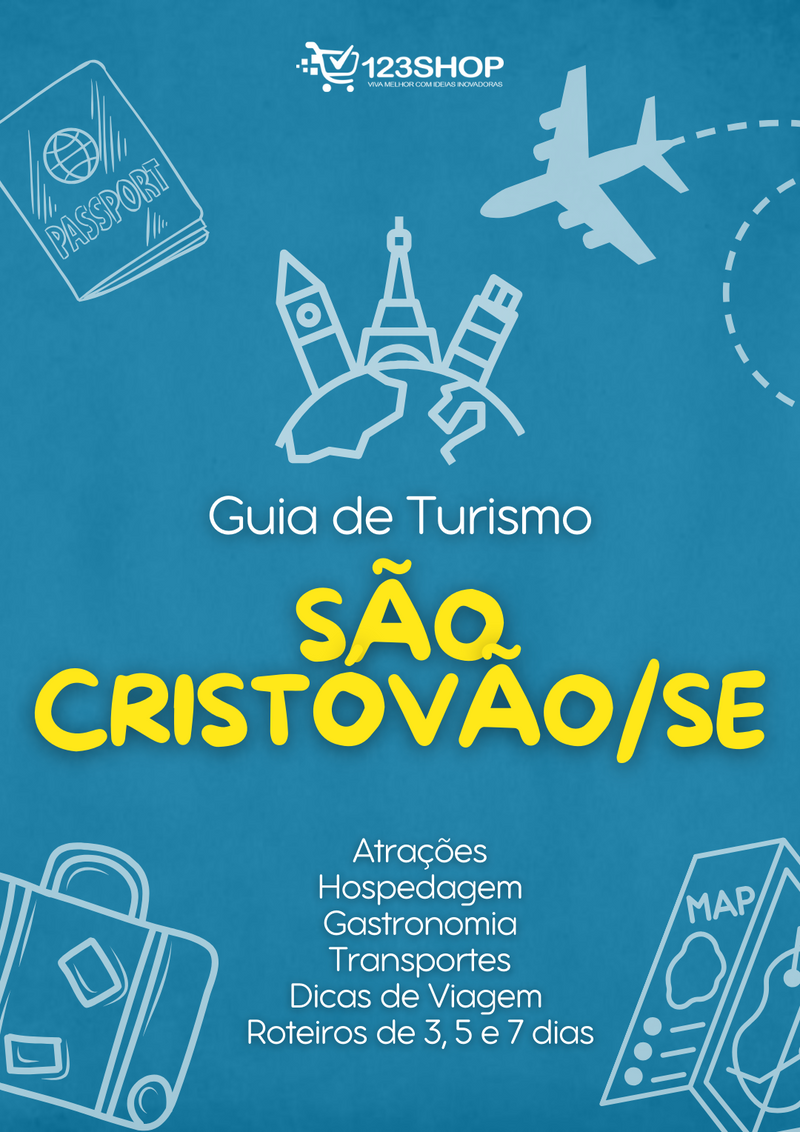 Guia de Turismo de São Cristóvão/Se | loja123shop