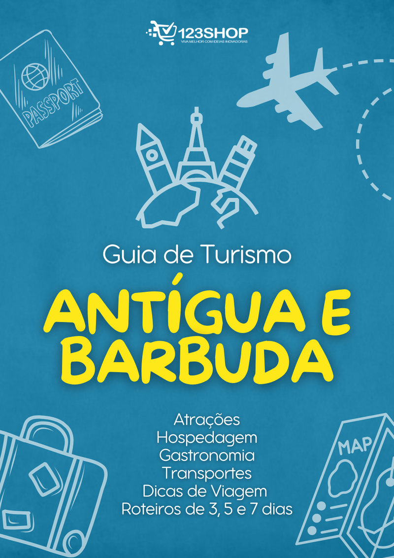 Guia de Turismo de Antígua E Barbuda | loja123shop