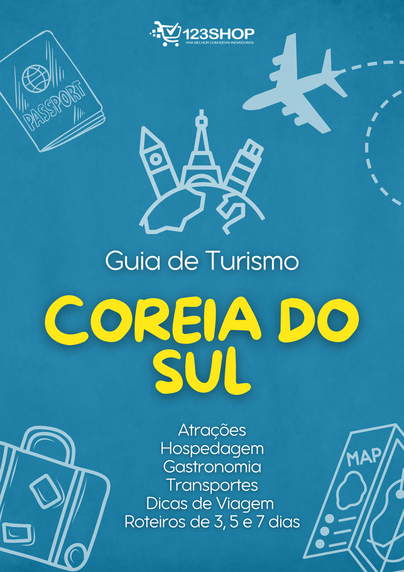 Guia de Turismo de Coreia Do Sul | loja123shop