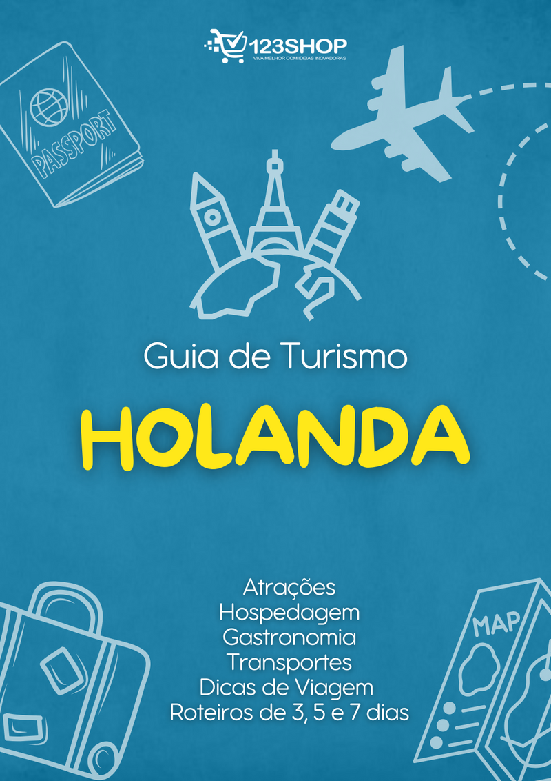 Guia de Turismo de Holanda | loja123shop