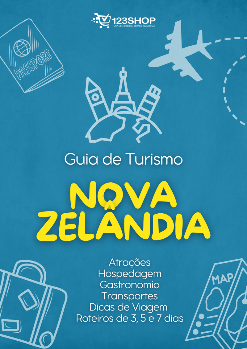 Guia de Turismo de Nova Zelândia | loja123shop