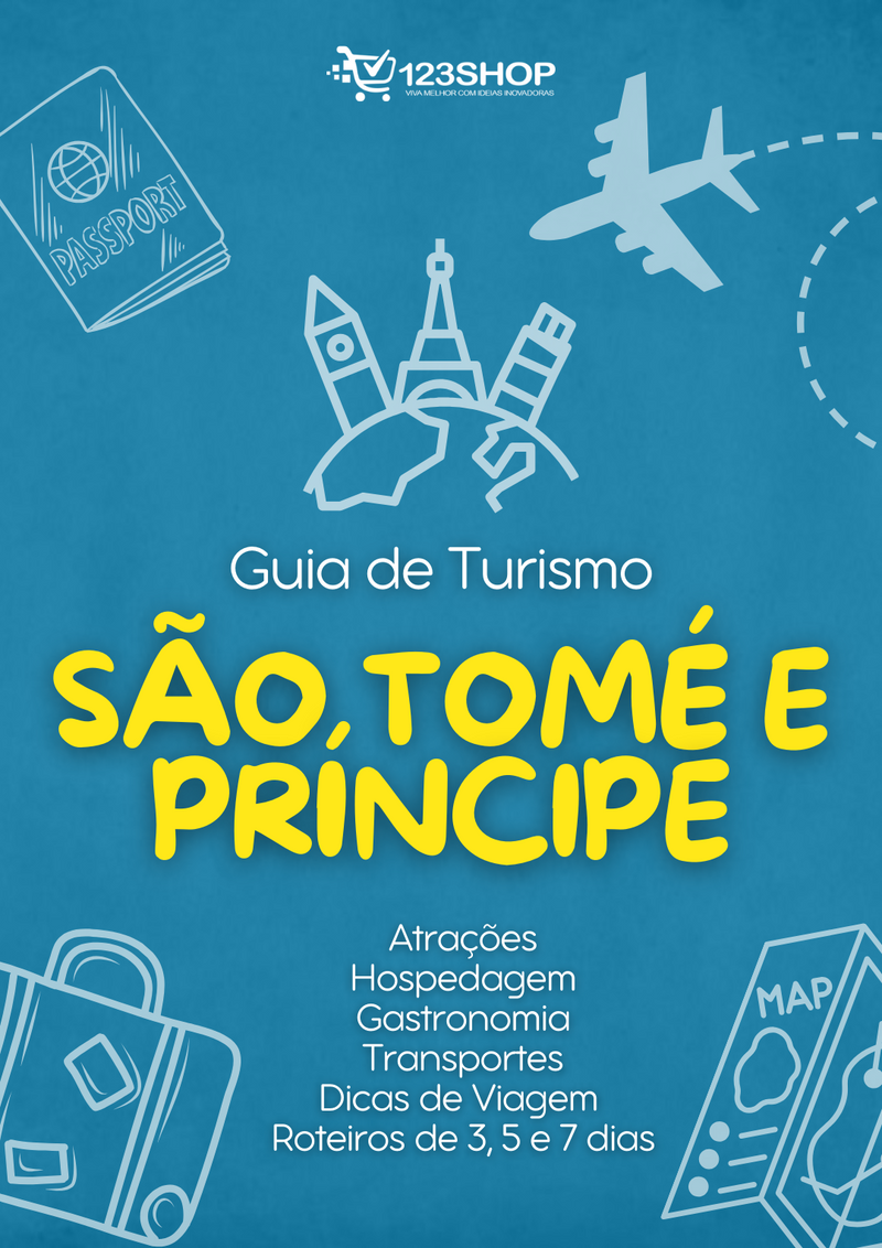 Guia de Turismo de São Tomé E Príncipe | loja123shop