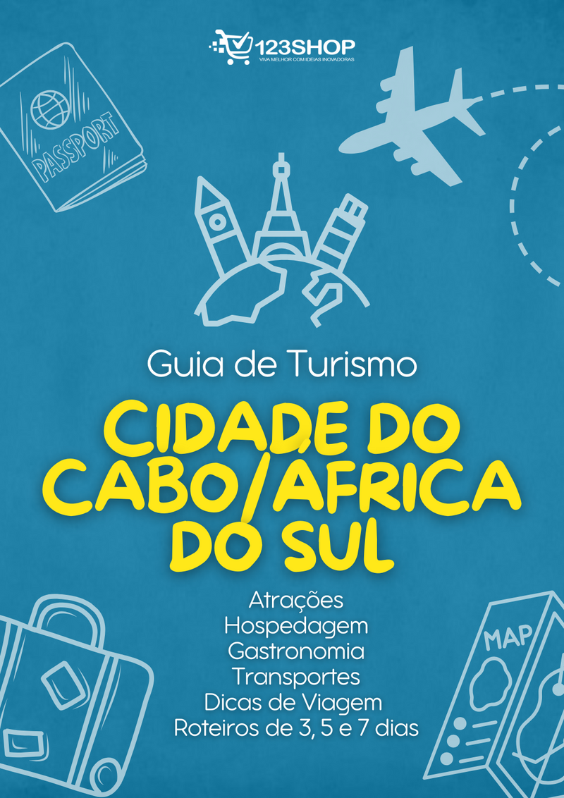 Guia de Turismo de Cidade Do Cabo/África Do Sul | loja123shop