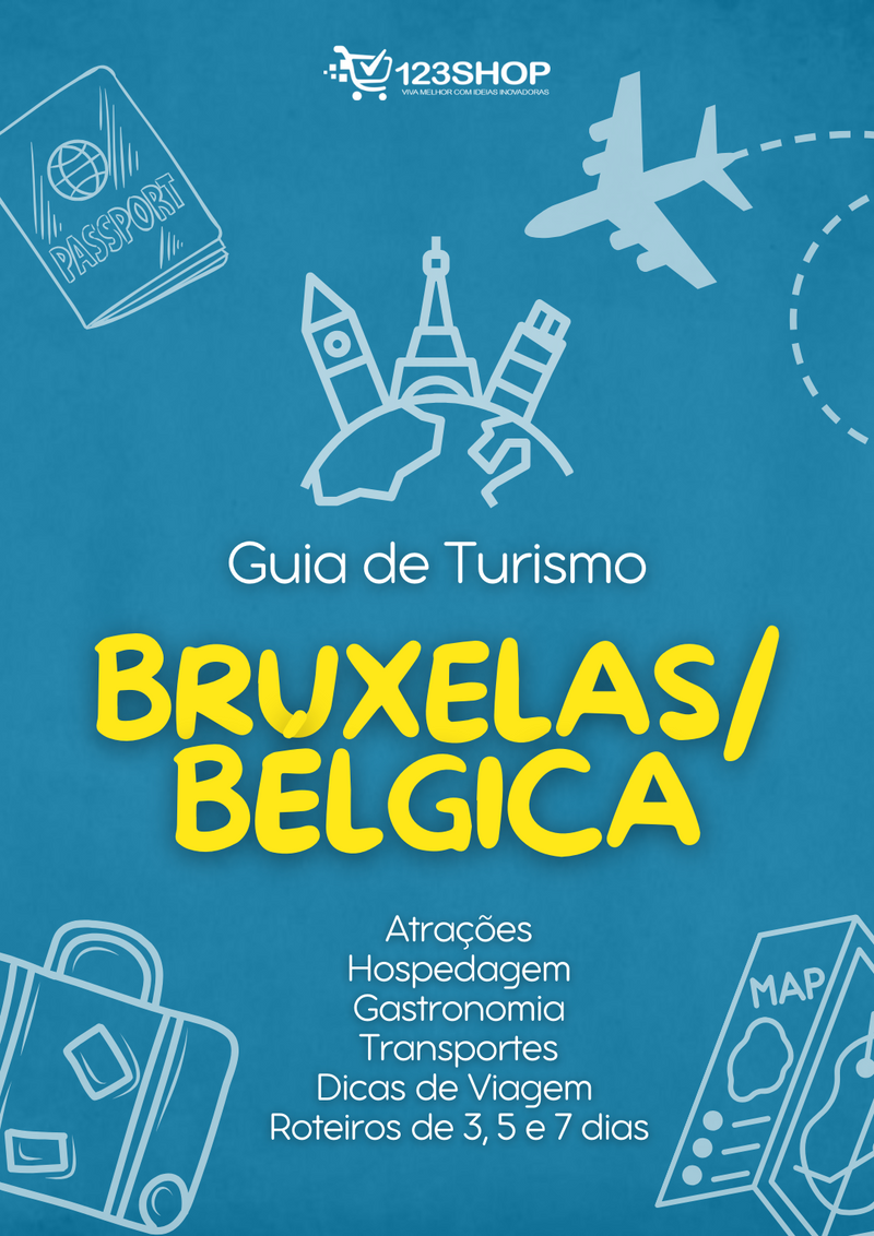 Guia de Turismo de Bruxelas/Bélgica | loja123shop