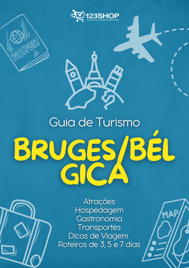 Guia de Turismo de Bruges/Bélgica | loja123shop