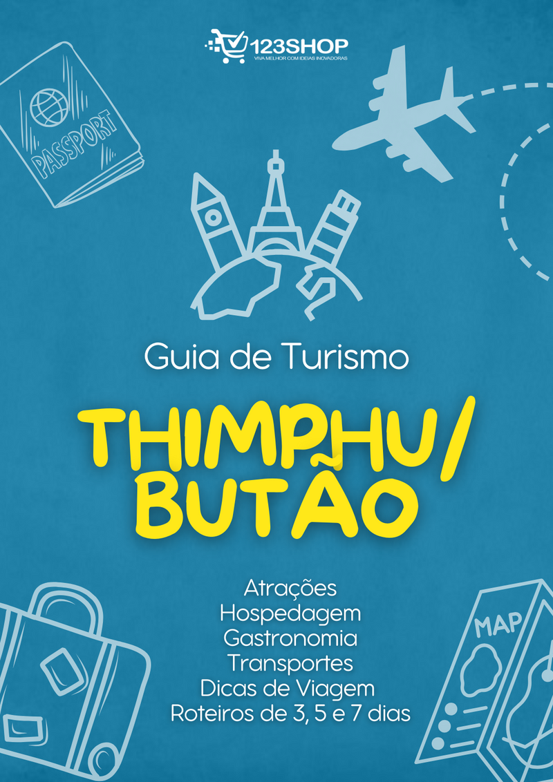 Guia de Turismo de Thimphu/Butão | loja123shop