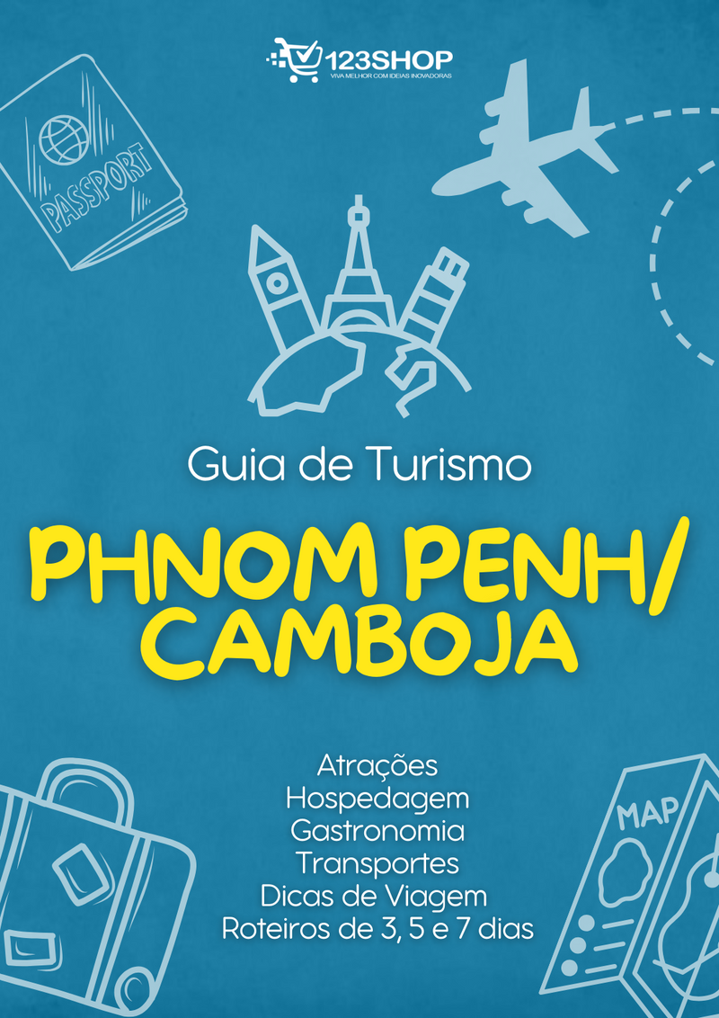 Guia de Turismo de Phnom Penh/Camboja | loja123shop