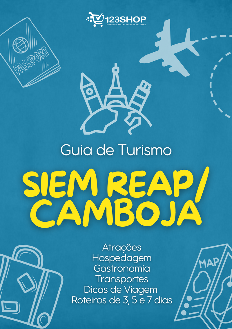 Guia de Turismo de Siem Reap/Camboja | loja123shop