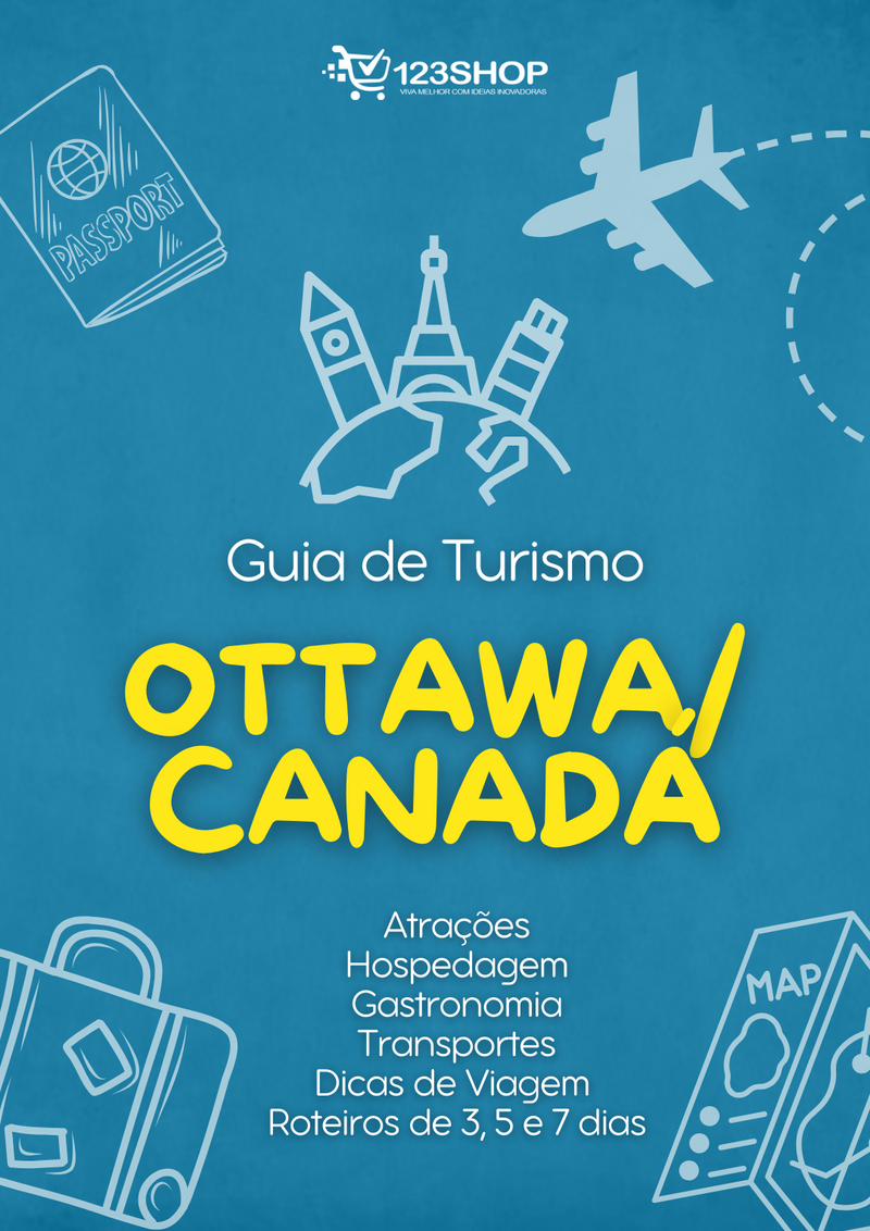 Guia de Turismo de Ottawa/Canadá | loja123shop