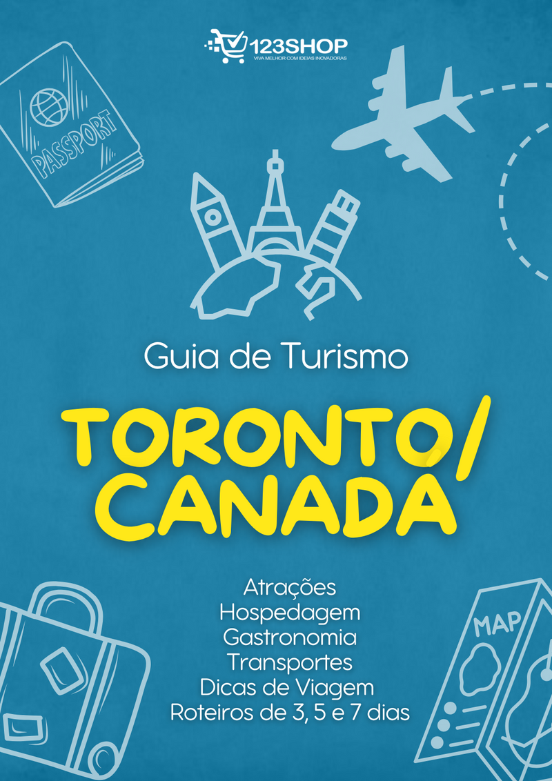 Guia de Turismo de Toronto/Canadá | loja123shop