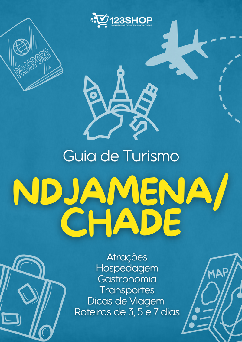 Guia de Turismo de Ndjamena/Chade | loja123shop