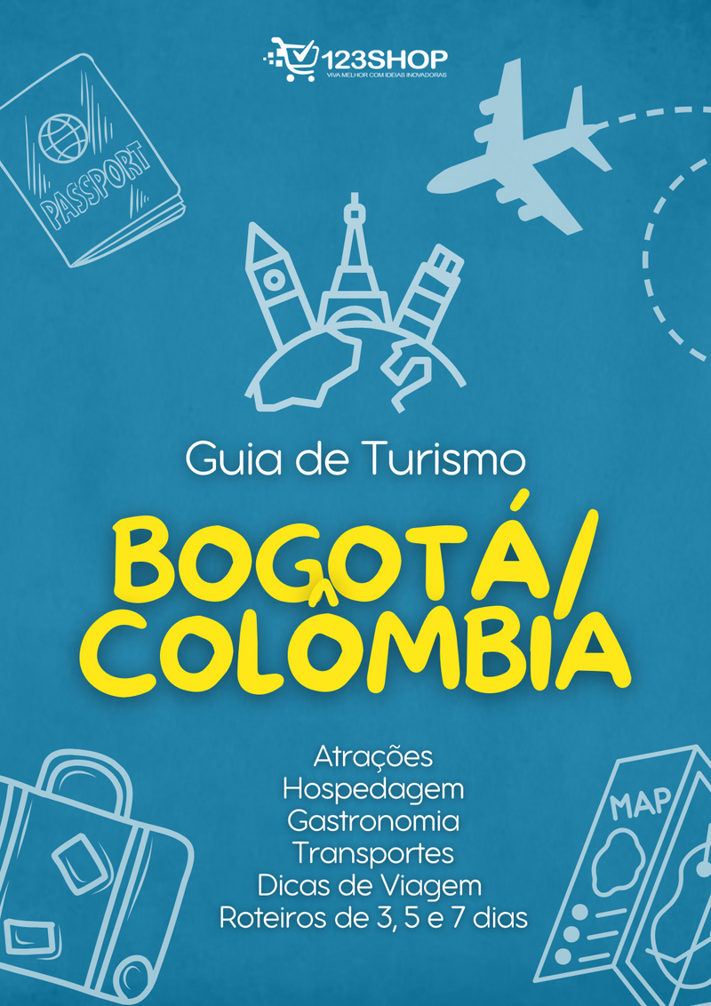 Guia de Turismo de Bogotá/Colômbia | loja123shop