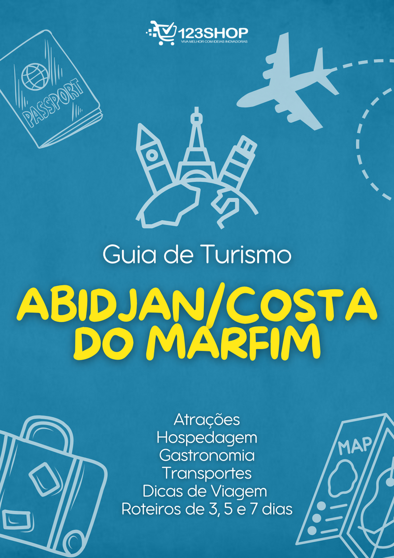 Guia de Turismo de Abidjan/Costa Do Marfim | loja123shop