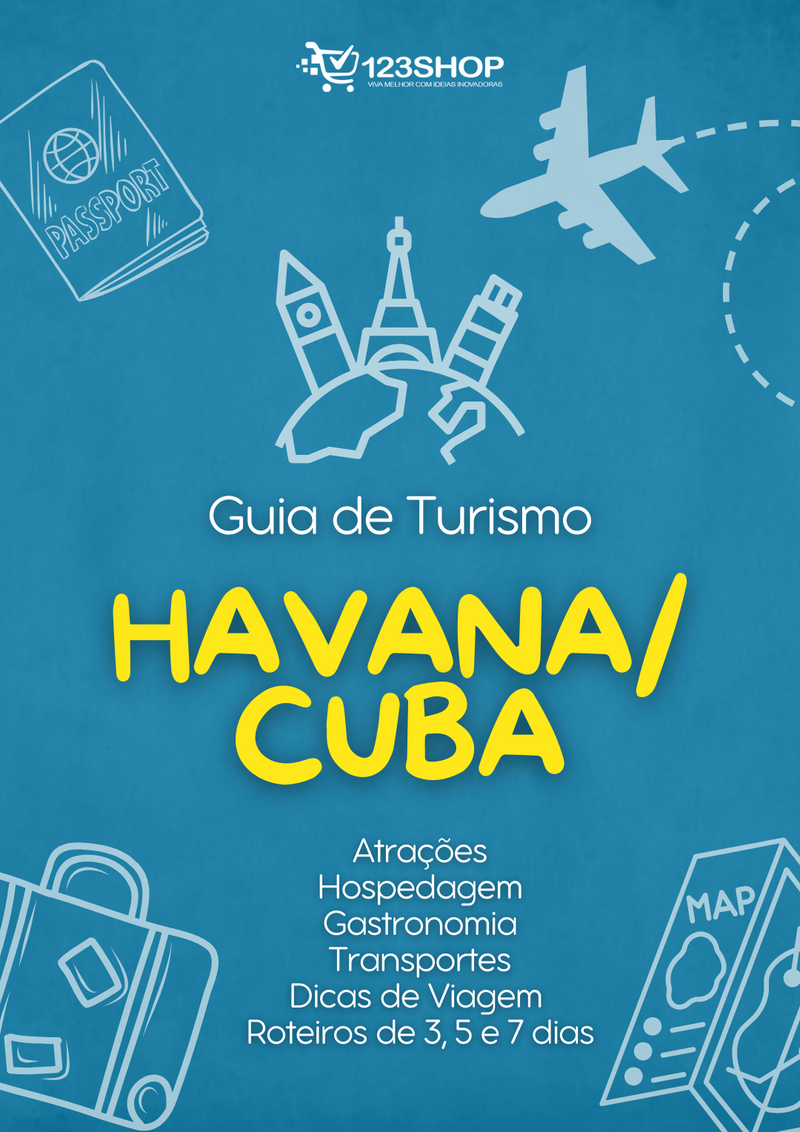 Guia de Turismo de Havana/Cuba | loja123shop