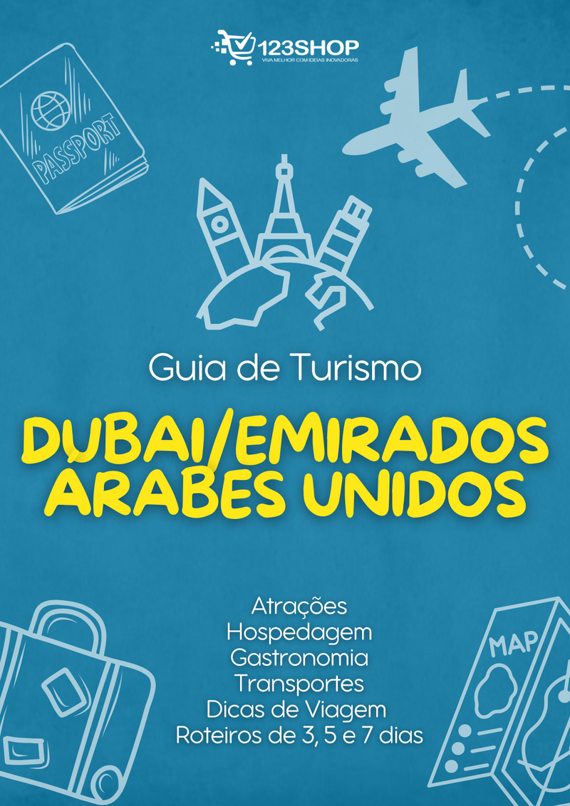 Guia de Turismo de Dubai/Emirados Árabes Unidos | loja123shop