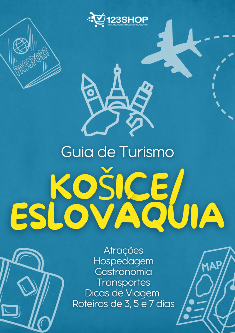 Guia de Turismo de Košice/Eslováquia | loja123shop